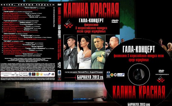 DVD Калина Красная 2013, Барнаул